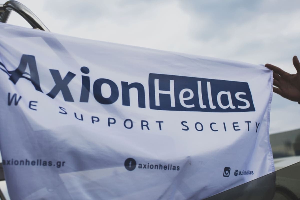 Προσφορά της Axion Hellas στο φυλάκιο Στρογγύλης